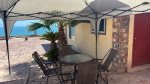 Racho Percebu San Felipe Beach Vacation Rental Studio 7 airbnb - relaxing area outside